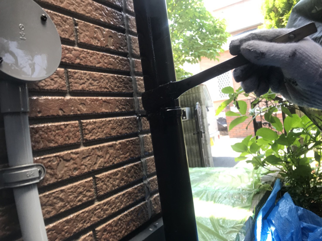 雨どい塗装 雨どい塗装