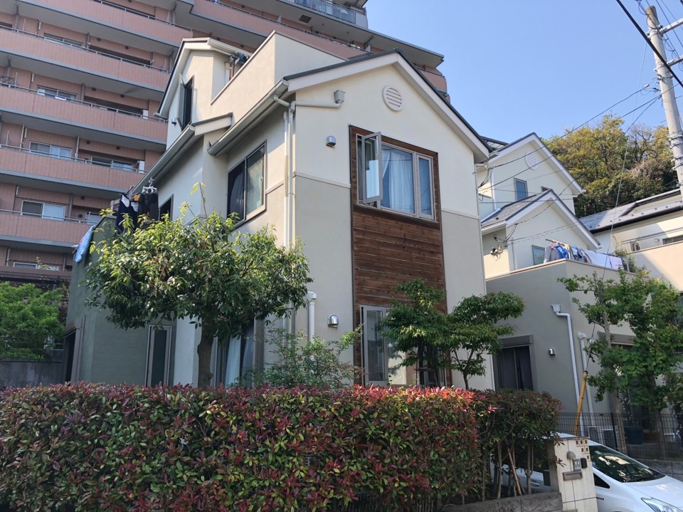 Tホーム外壁塗装 磯子区M様ビフォー Tホーム外壁塗装 磯子区M様ビフォー