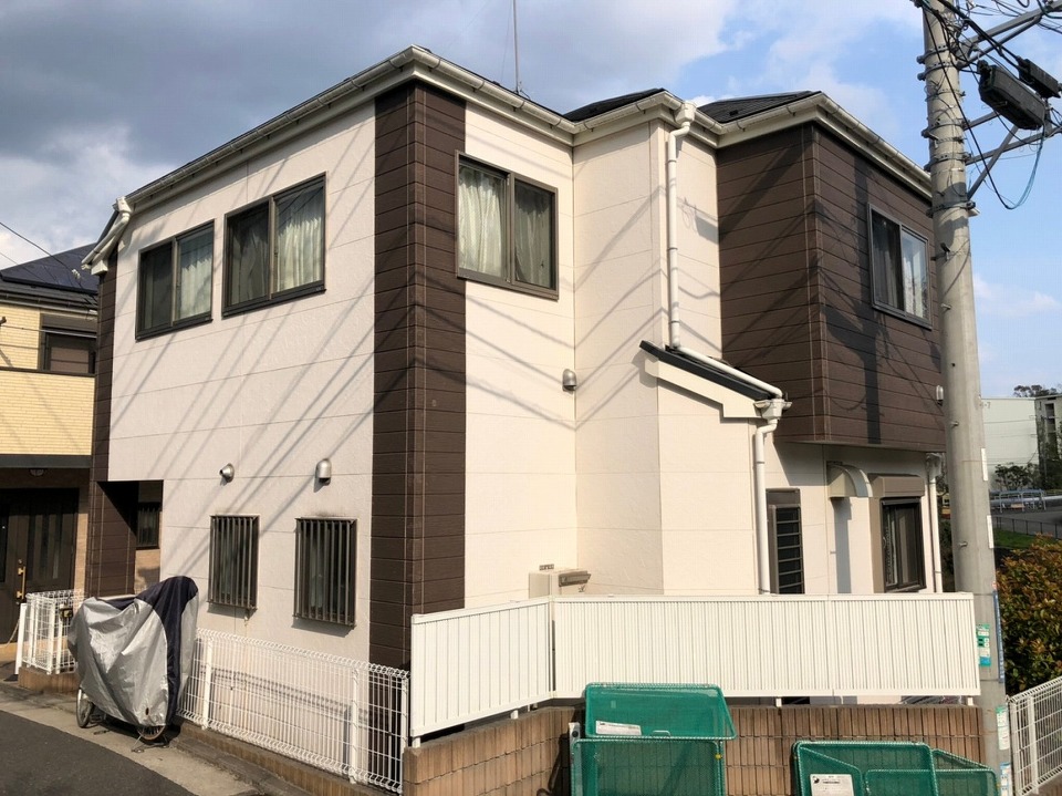 Tホーム外壁塗装 南区Y様ビフォー Tホーム外壁塗装 南区Y様ビフォー