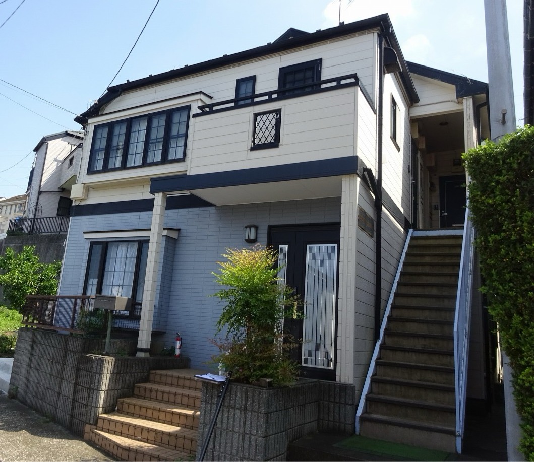 Tホーム外壁塗装 中区I様ビフォー