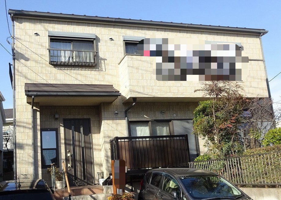 Tホーム外壁塗装 戸塚区F様ビフォー